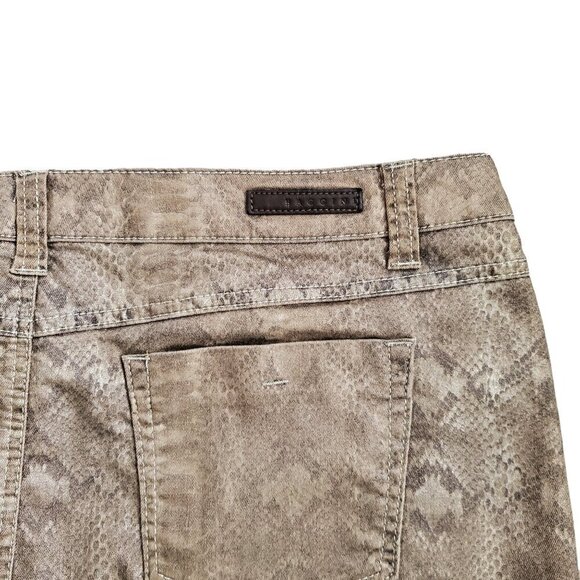 SNAKE PRINT SKIRT SIZE 16 - Picture 5 of 7